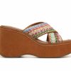 Wedge Sandals | * Women'S Zodiac Nessa-Raffia Wedge Platform Sandals