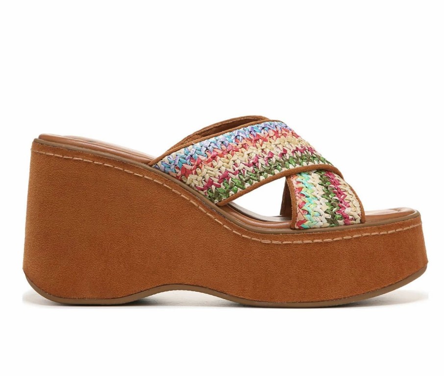 Wedge Sandals | * Women'S Zodiac Nessa-Raffia Wedge Platform Sandals