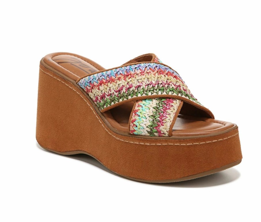 Wedge Sandals | * Women'S Zodiac Nessa-Raffia Wedge Platform Sandals