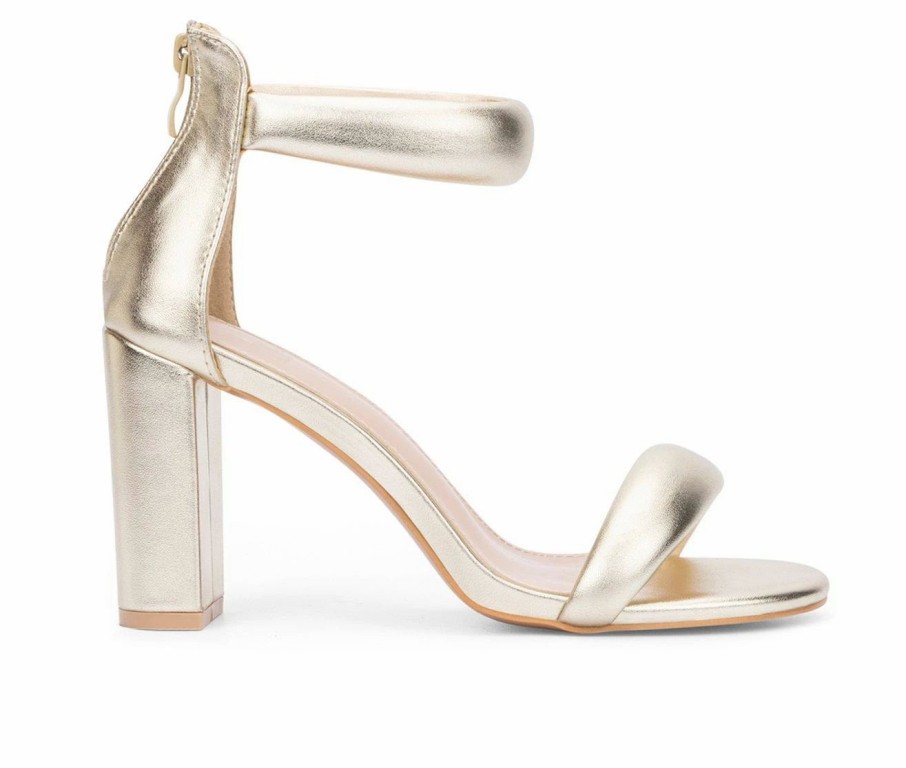 Heeled Sandals | * Women'S New York And Company Carolyn Dress Sandals