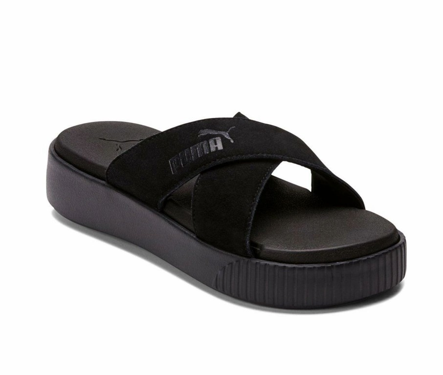 Platform Sandals | * Women'S Puma Platform Slide Velvet Sport Slides