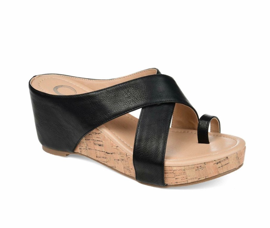 Heeled Sandals | * Women'S Journee Collection Rayna Wedge Sandals