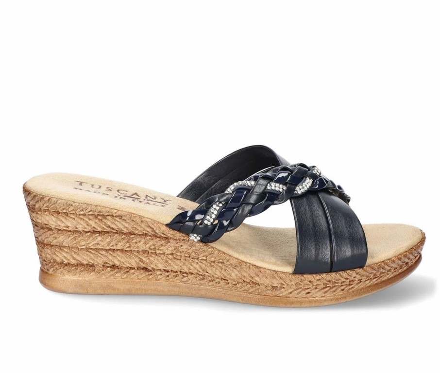 Wedge Sandals | * Women'S Tuscany By Easy Street Gessica Wedge Sandals