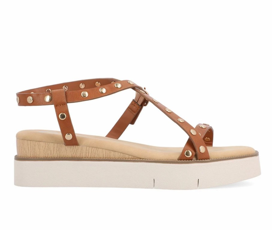 Wedge Sandals | * Women'S Journee Collection Lindsay Low Wedge Platform Sandals