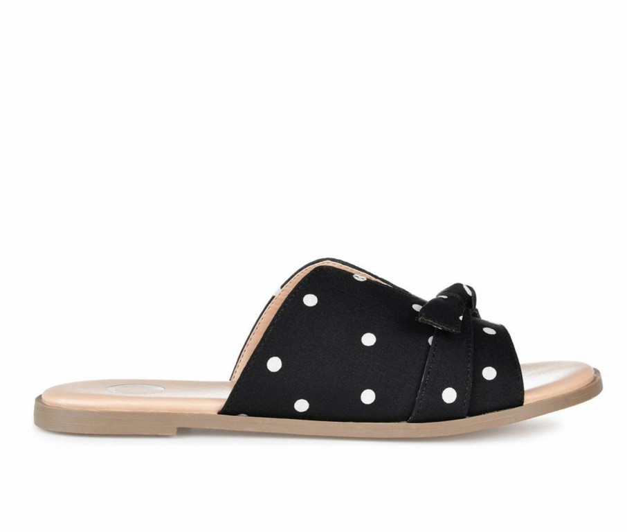 Flat Sandals | * Women'S Journee Collection Lillian Slip-On Sandals