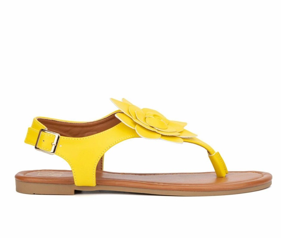 Flat Sandals | * Women'S New York And Company Aurelia Sandals