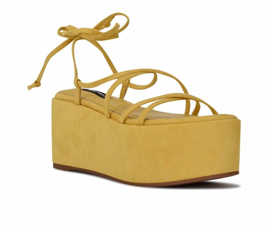 Platform Sandals | * Women'S Nine West Benet Platform Wedge Sandals