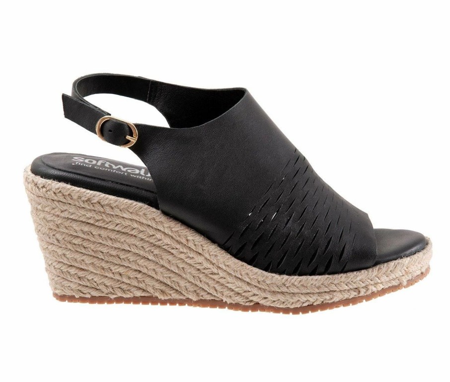 Wedge Sandals | * Women'S Softwalk Hixson Espadrille Wedge Sandals