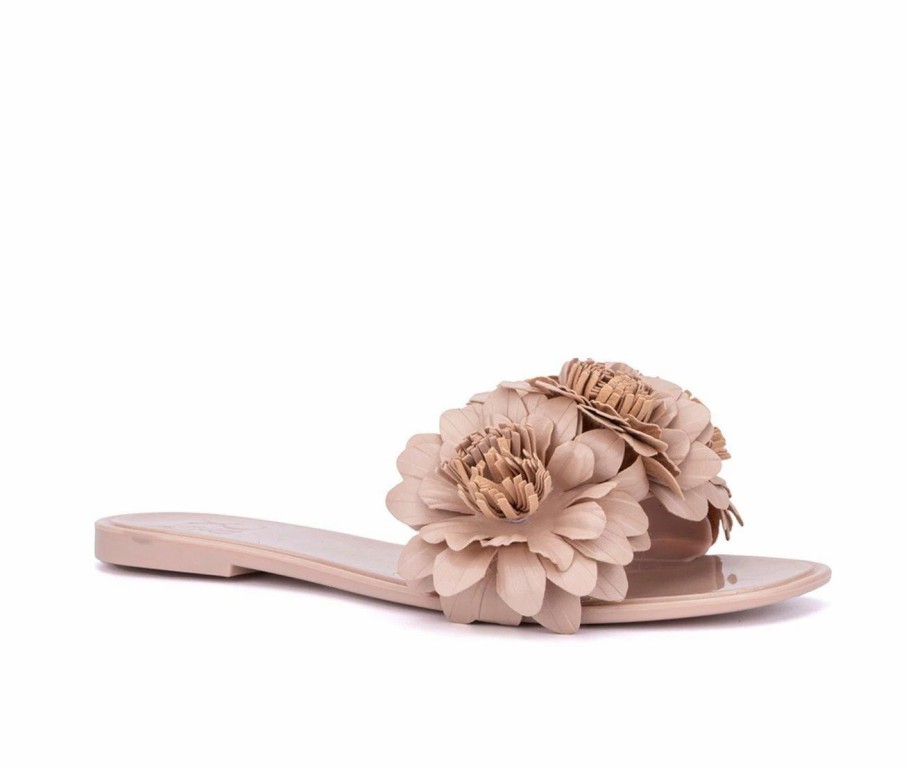 Flat Sandals | * Women'S New York And Company Anella Sandals