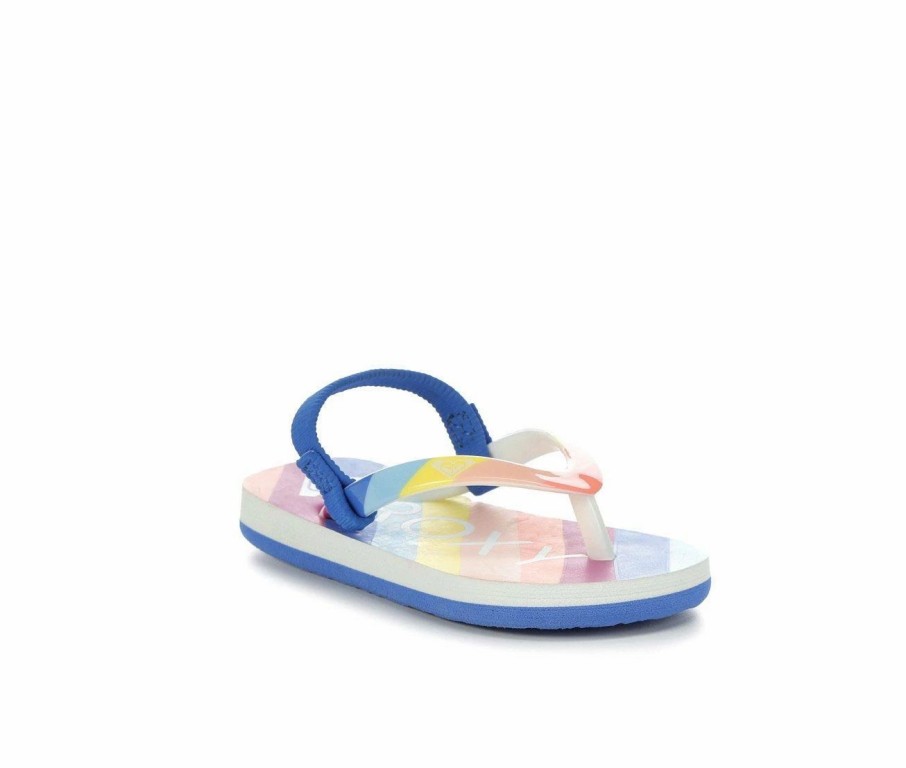 Flip-Flops | * Girls' Roxy Toddler Pebbles Vi Flip-Flops