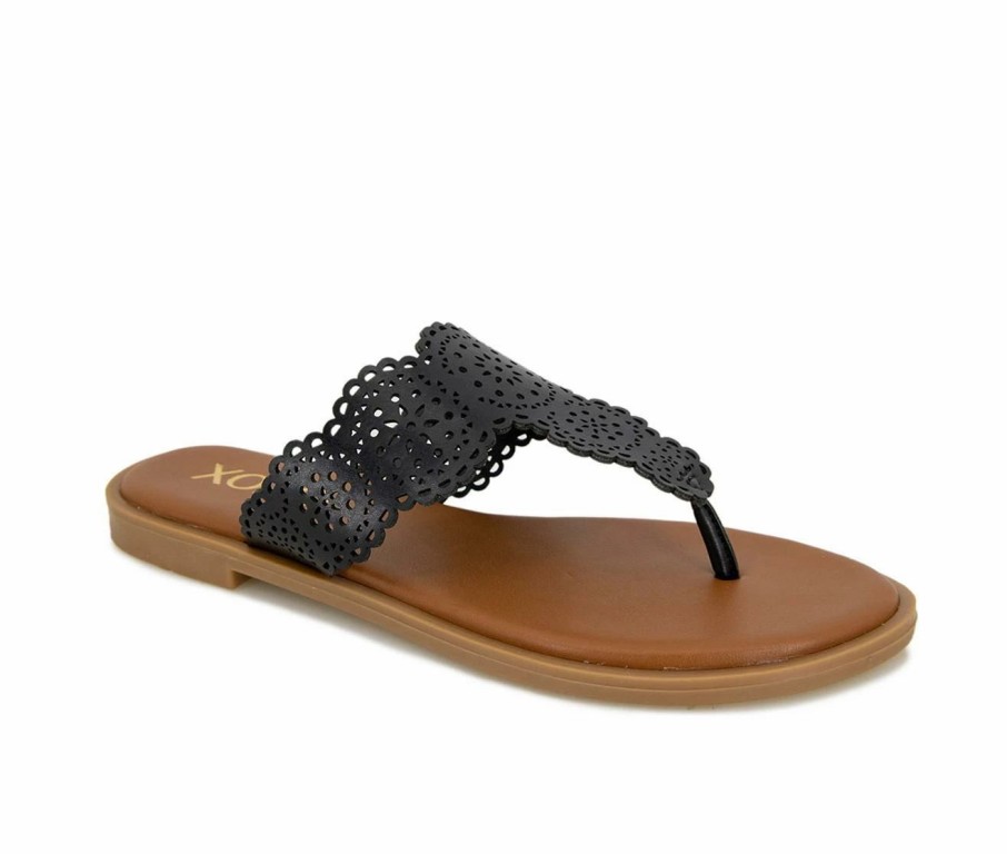 Flat Sandals | * Women'S Xoxo Miami Flip-Flop Sandals