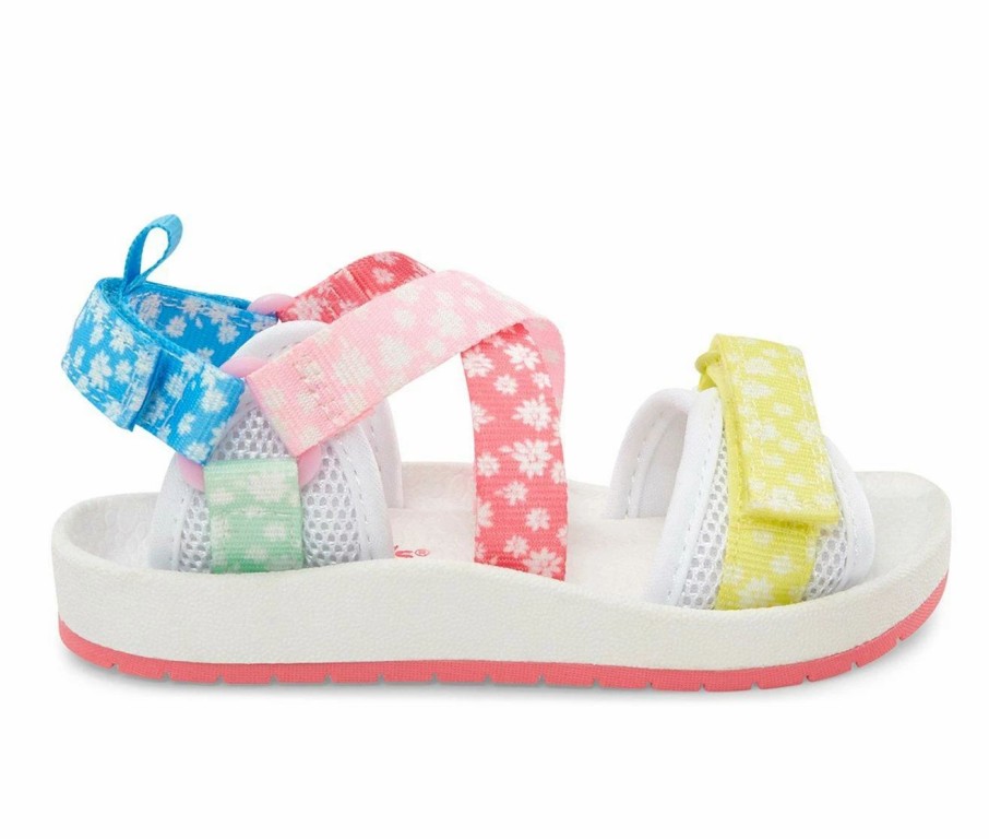 Flat Sandals | * Girls' Carters Toddler & Little Kid Delray Sandals