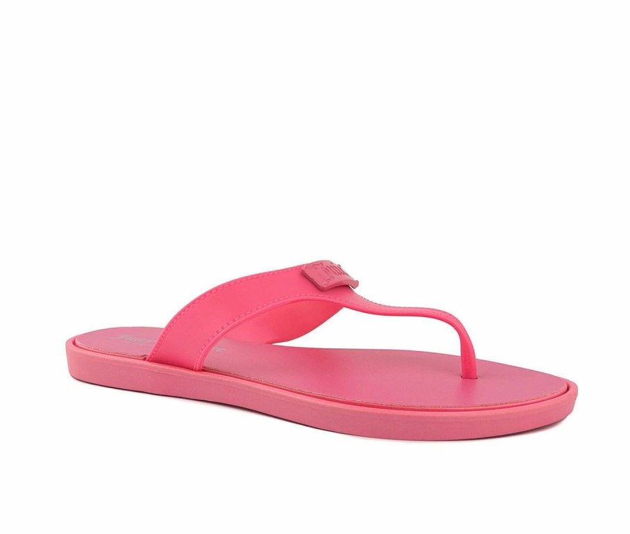 Flat Sandals | * Women'S Juicy Seneca Flip-Flop Sandals