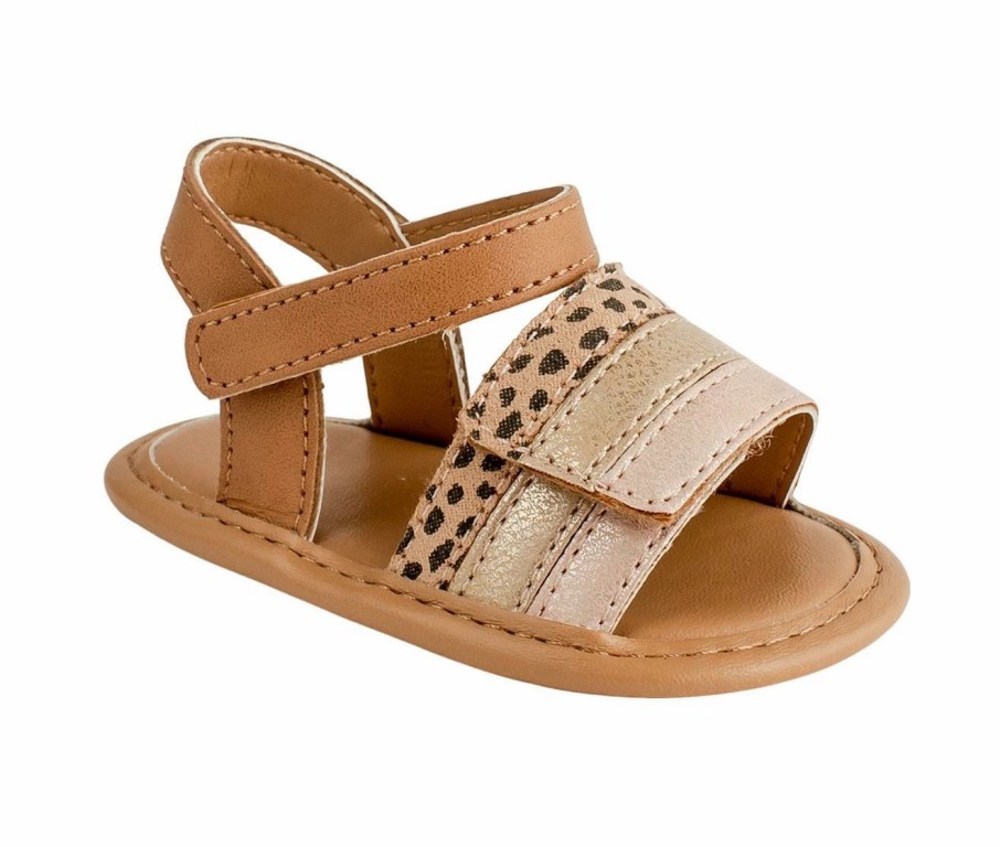 Flat Sandals | * Girls' Baby Deer Infant Ashlee Crib Shoe Sandals