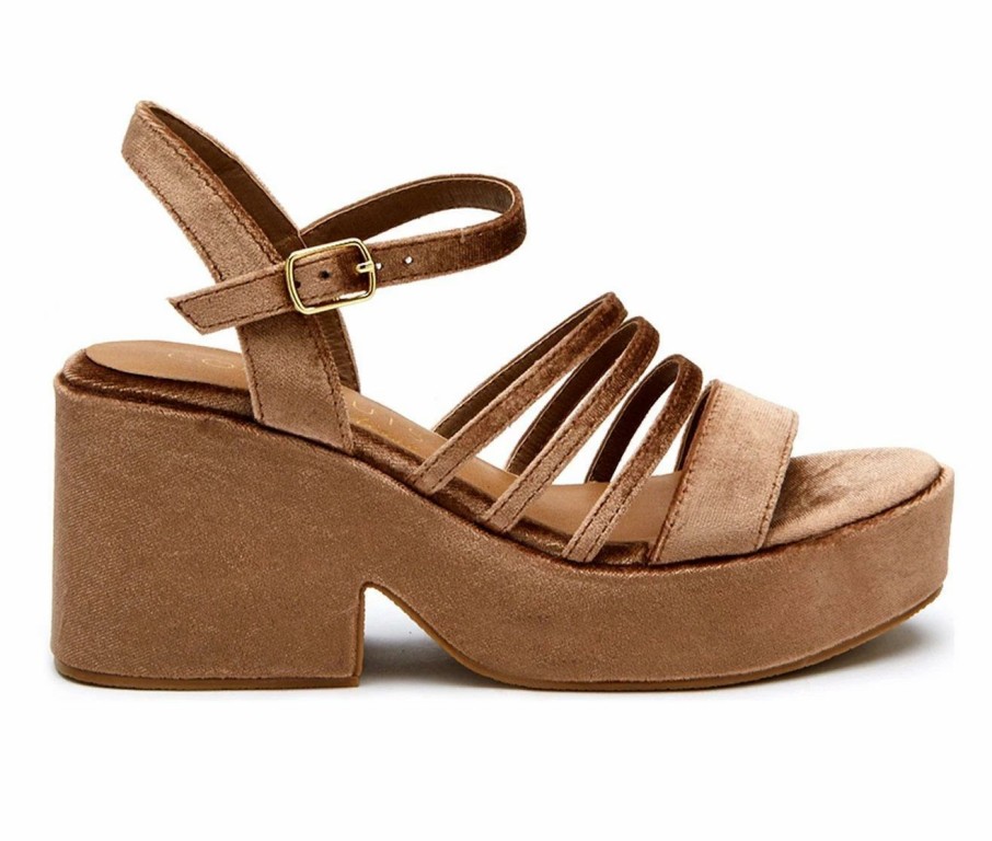 Platform Sandals | * Women'S Coconuts By Matisse Stargaze Platform Wedge Sandals