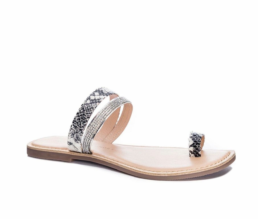 Flat Sandals | * Women'S Chinese Laundry Safari Slide Sandals