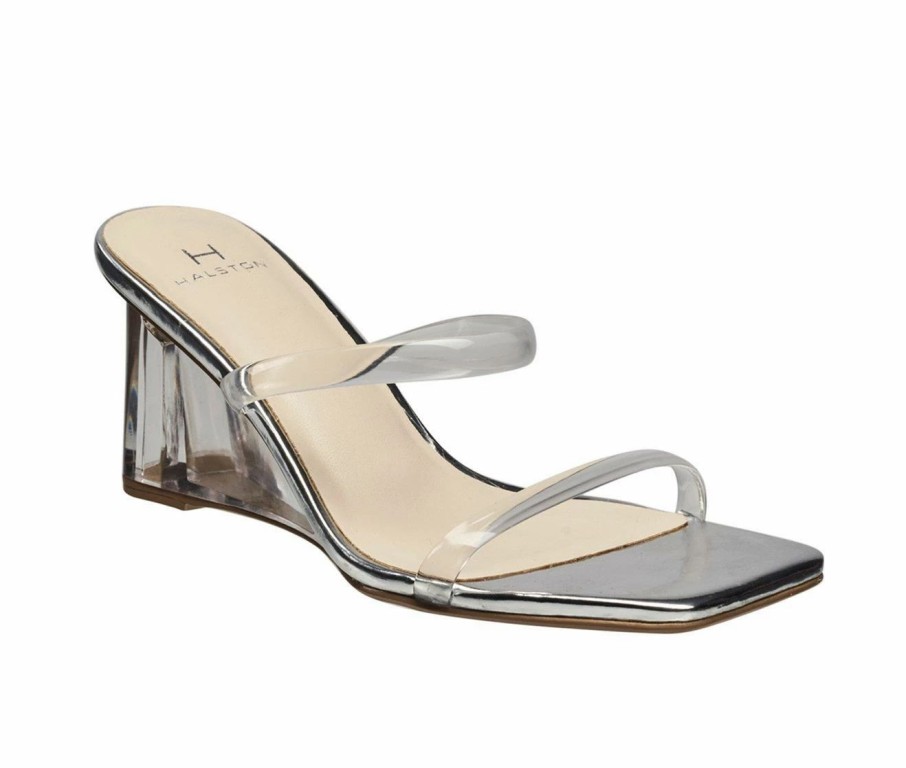 Wedge Sandals | * Women'S Halston Phili Wedge Dress Sandals