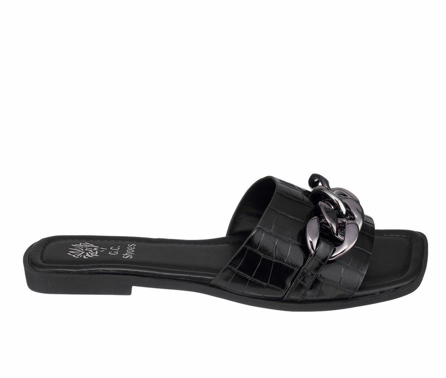 Flat Sandals | * Women'S Gc Shoes Rina Sandals