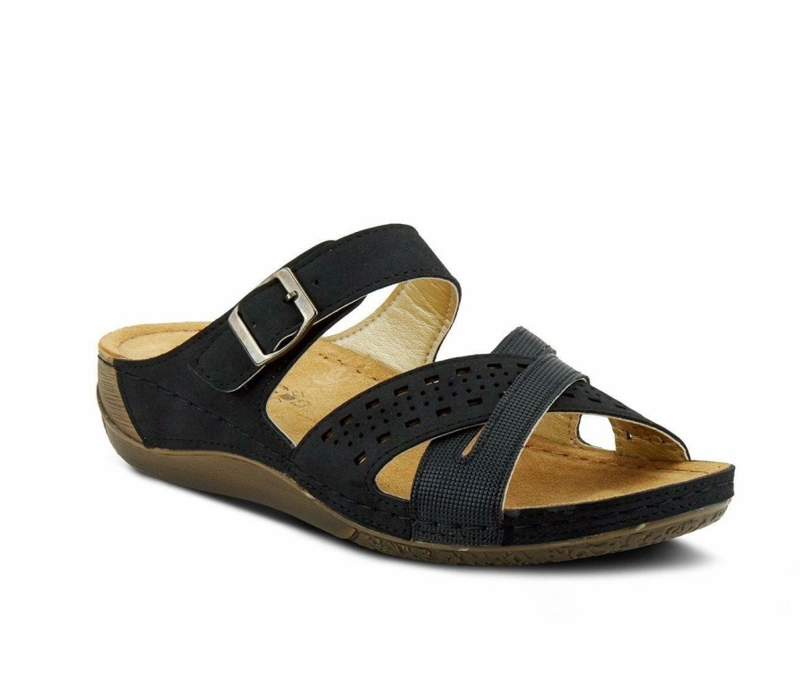 Wedge Sandals | * Women'S Flexus Denia Footbed Sandals