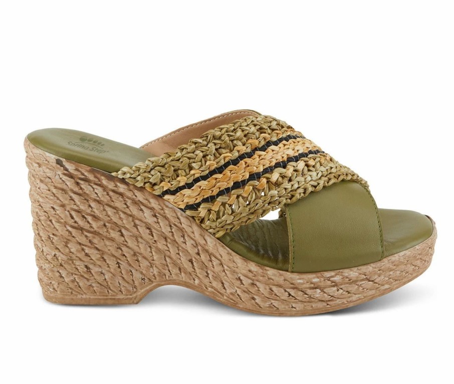 Wedge Sandals | * Women'S Spring Step Fazzina Espadrille Wedge Sandals