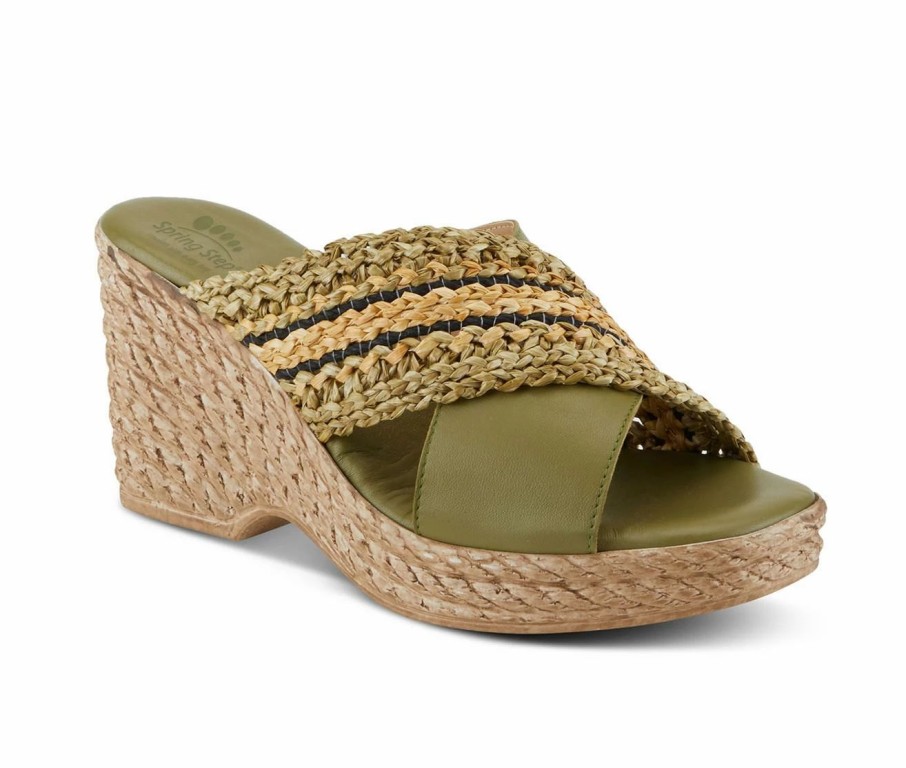 Wedge Sandals | * Women'S Spring Step Fazzina Espadrille Wedge Sandals