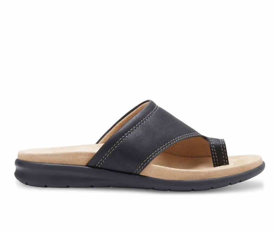 Flat Sandals | * Women'S Eastland Dallas Thong Slide Sandals