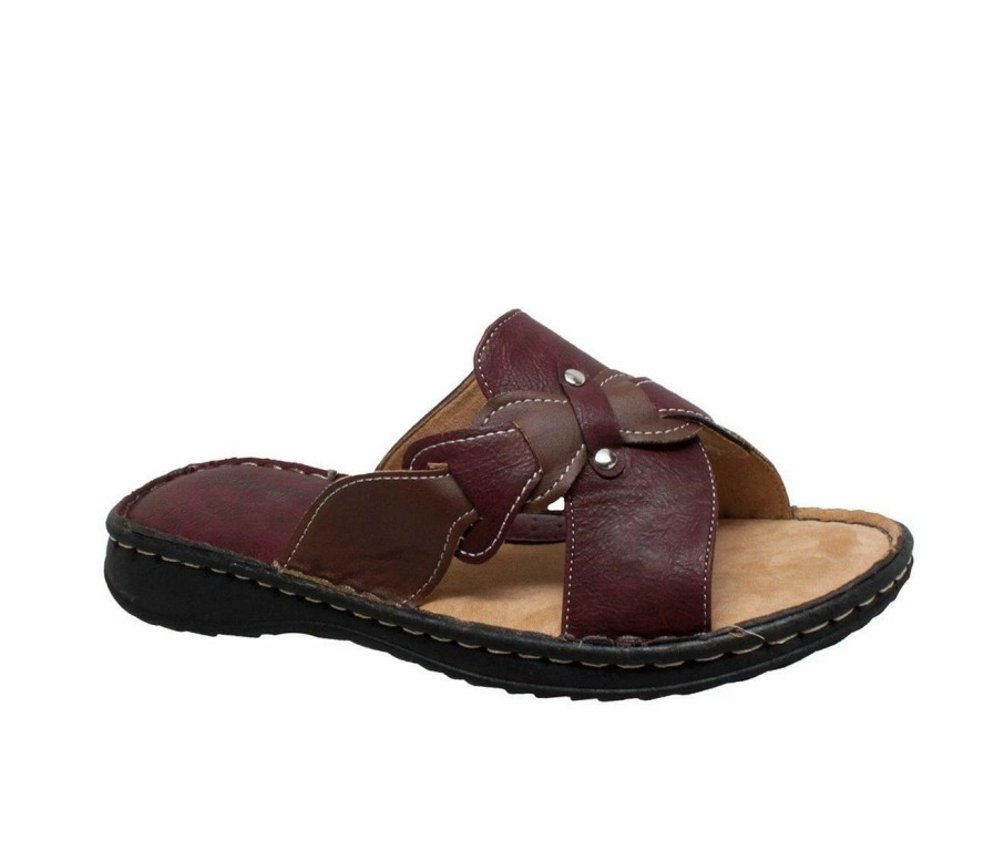 Flat Sandals | * Women'S Shaboom Cross Strap Comfort Sandals